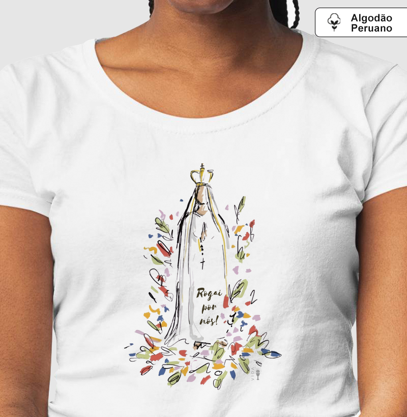 N.Sra de Fátima desenhada