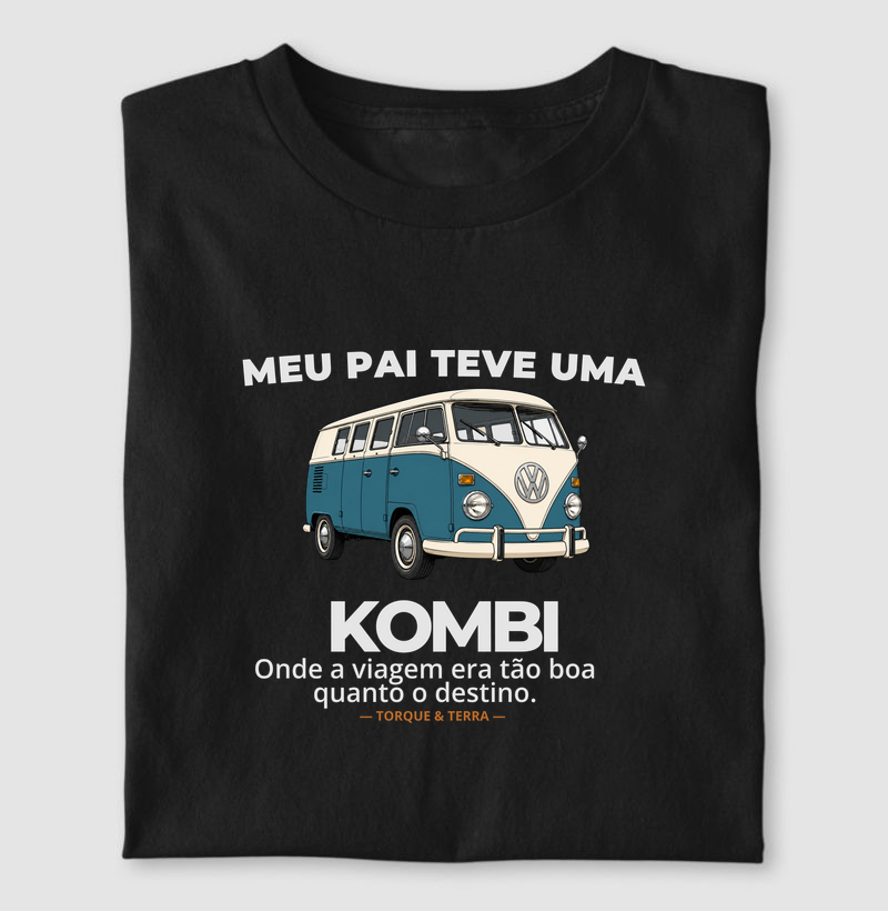 Meu pai teve uma - KOMBI - azul com branco