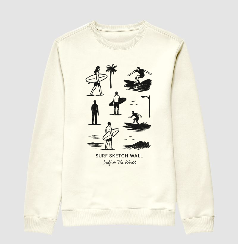 SURF SKETCH WALL | Confecção Reserva 🦜