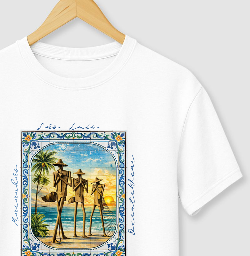 Camiseta Os pescadores ( São Luis-MA) | OxenteWear
