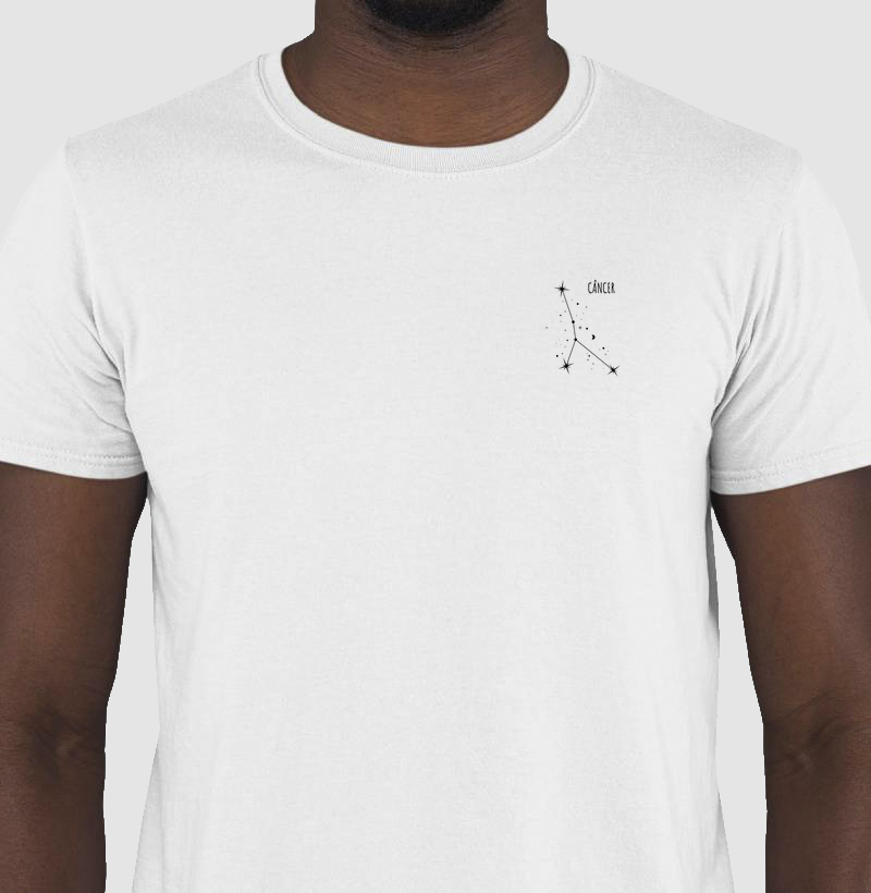 Camiseta Câncer Premium Algodão Brasileiro