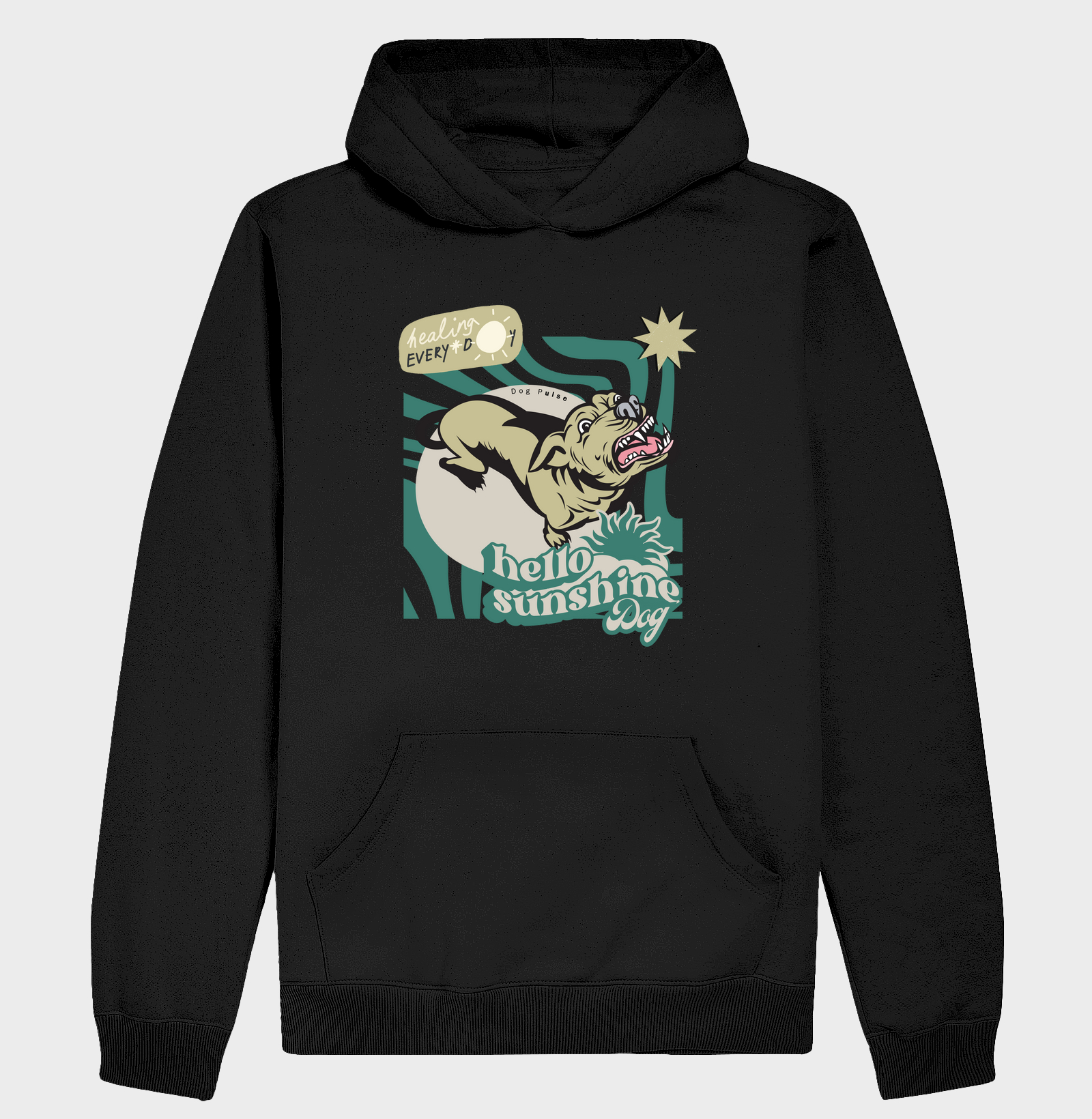 Hoodie Moletom Dog Pulse – Hello Sunshine Dog