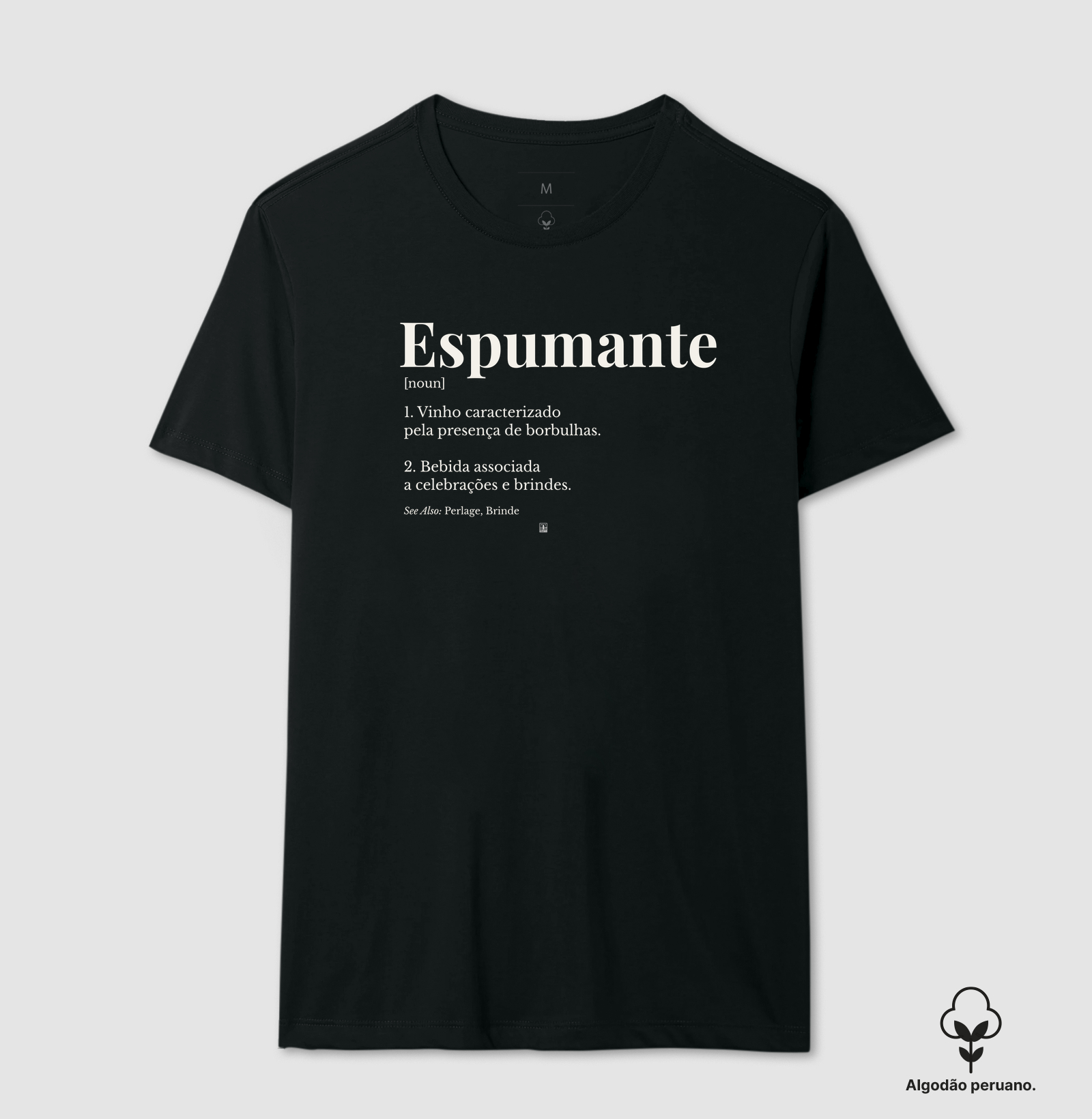 Camiseta Espumante — Wine Dictionary