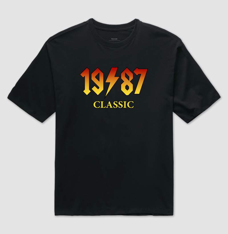 Camisa 1987 Classic - Oversized