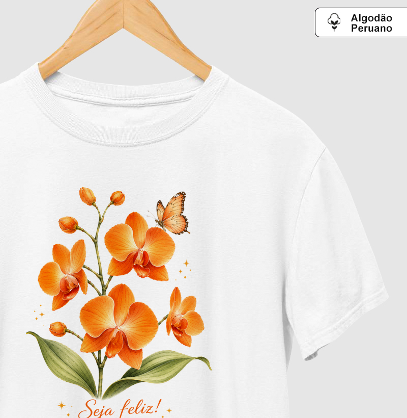 Camiseta Seja Feliz