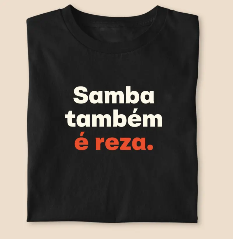 Samba também é reza