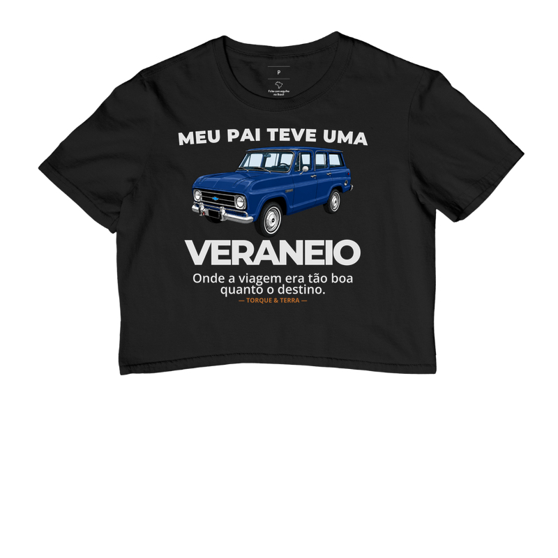 Meu pai teve uma - VERANEIO - azul escuro