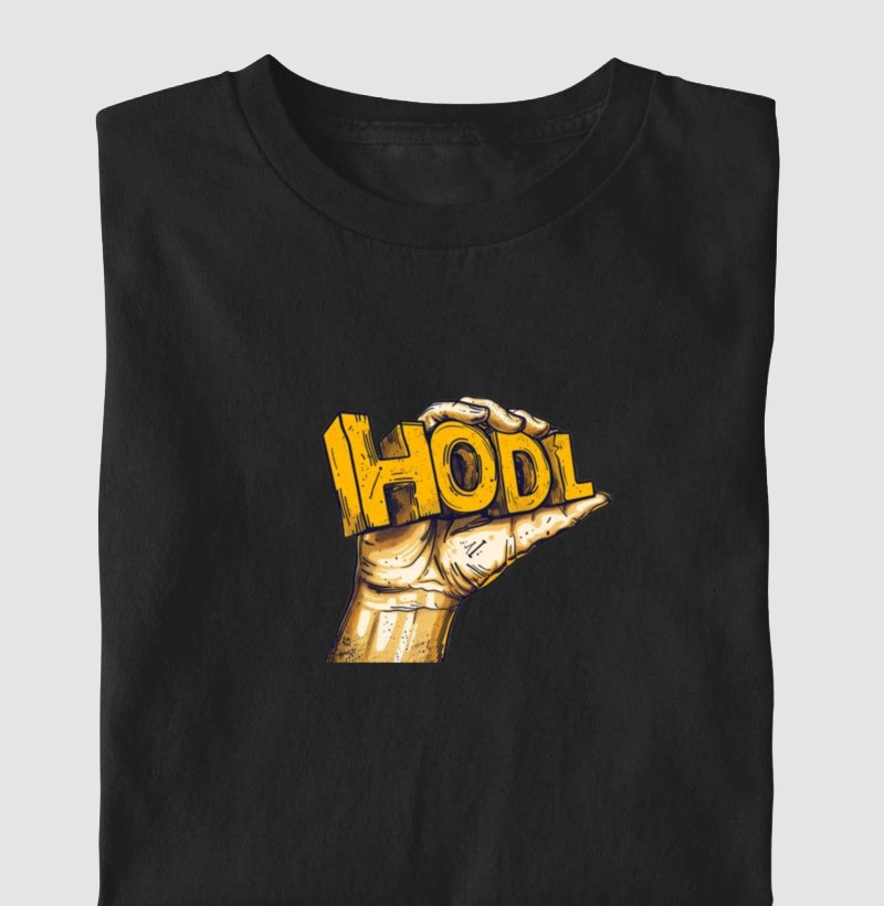Camiseta Segurando o Hodl