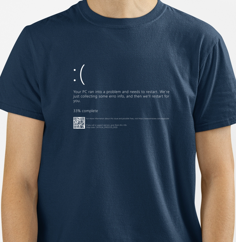 Camiseta BSOD