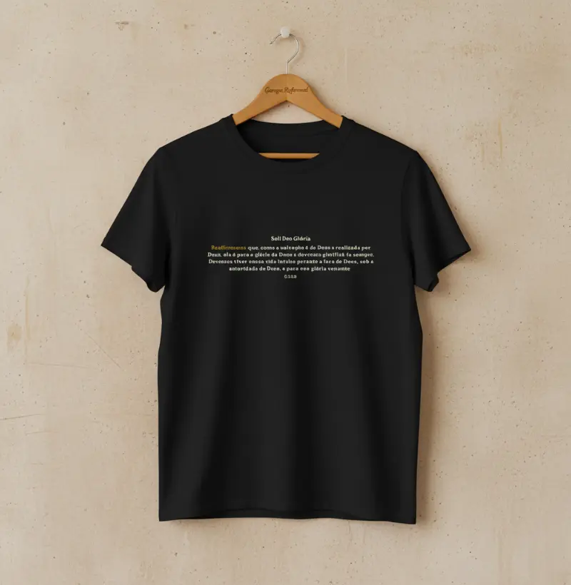 Soli deo Glória Minimalist