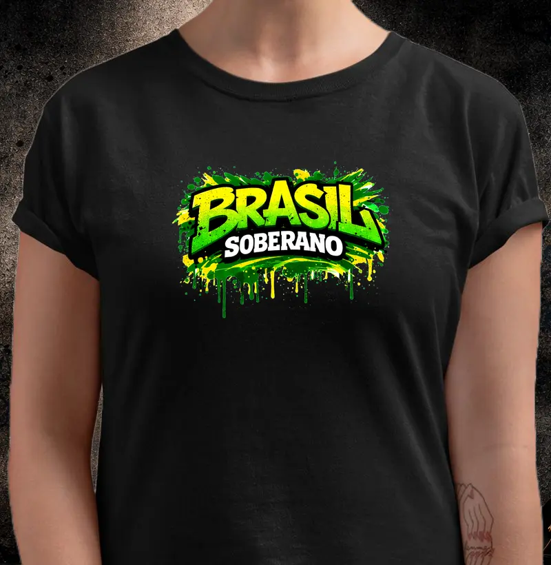 Camiseta Brasil Soberano