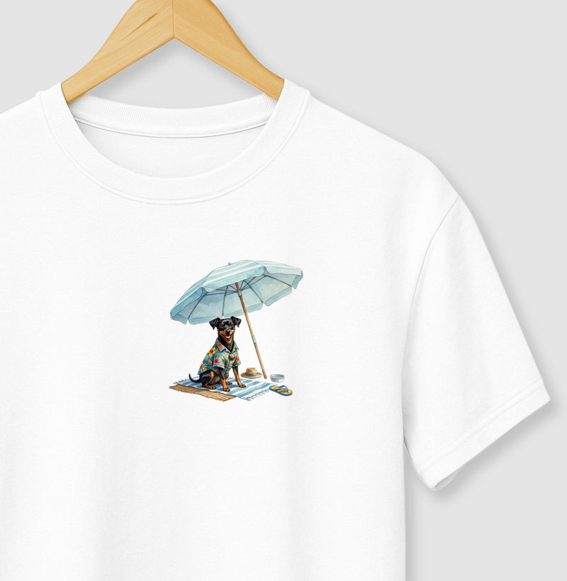 Pinscher Preto - Férias