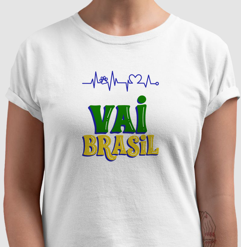 Camiseta Vai Brasil | Pet Lovers Edition
