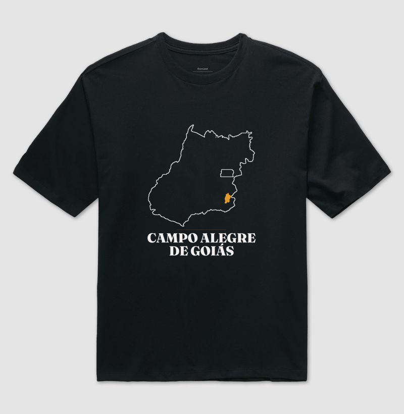 Campo Alegre de Goiás | Traço GO - Camiseta Oversized