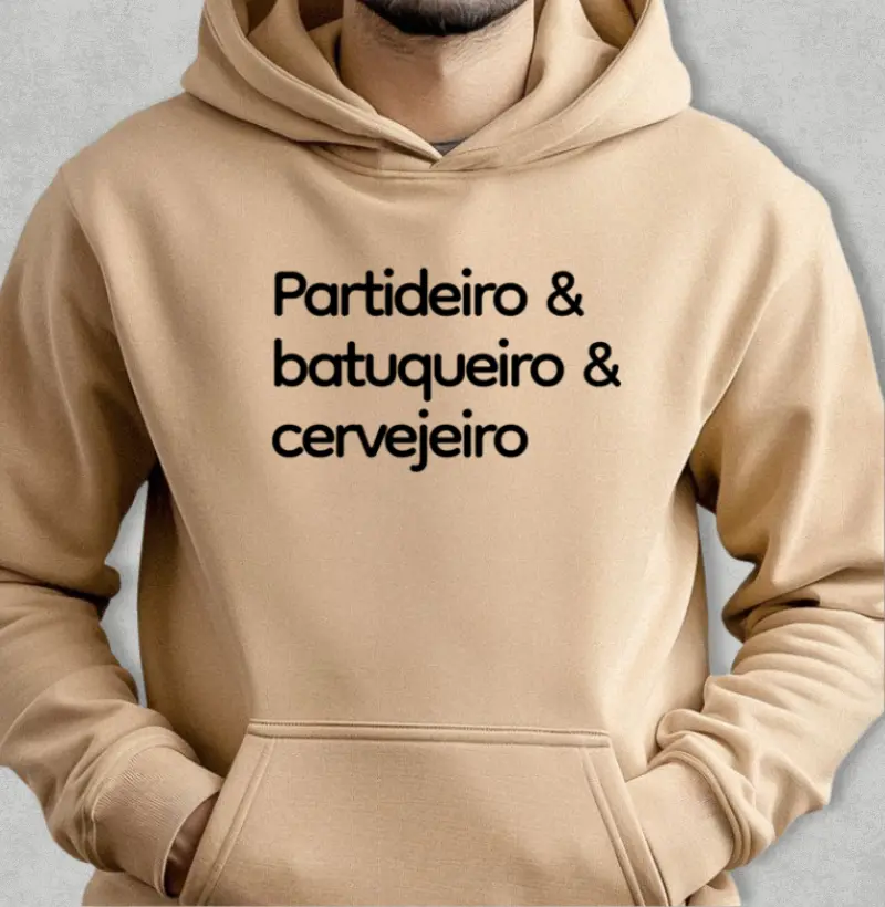 Partideiro & batuqueiro & cervejeiro