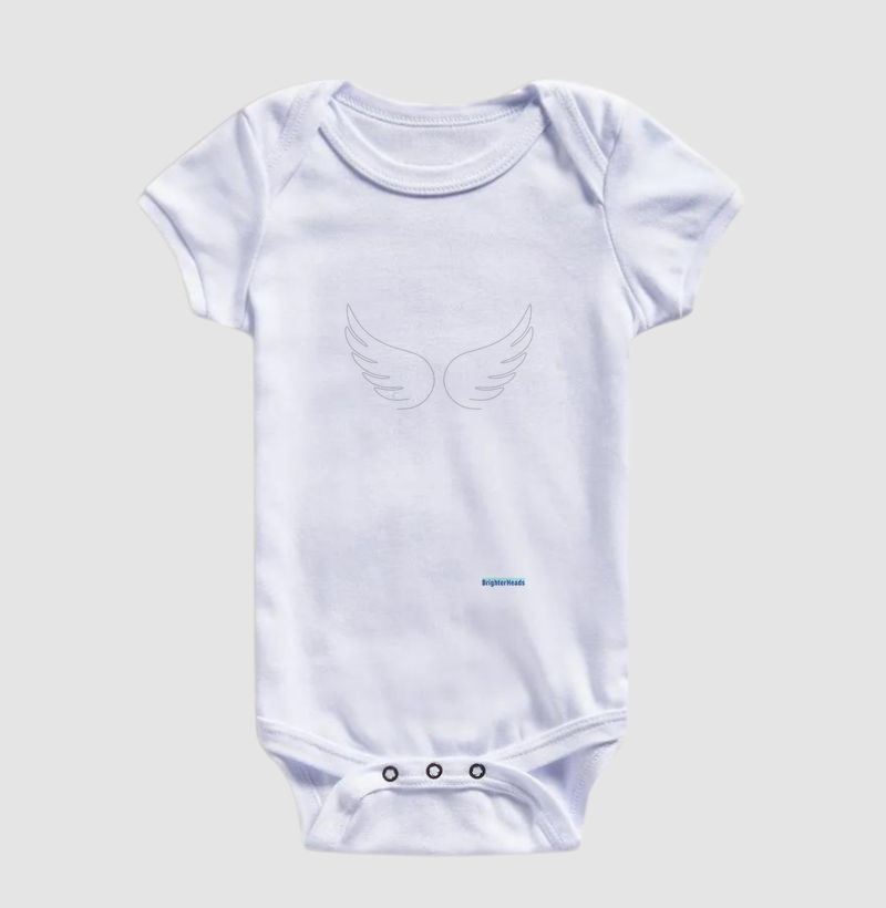 Body Bebê Algodão Premium Estampa: Salvação