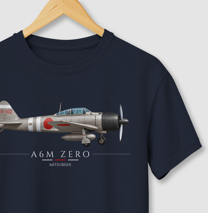 Mitsubishi A6M Zero | Profile - Camiseta