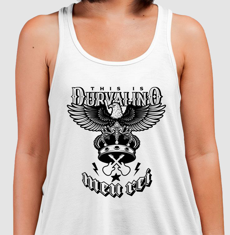 Camiseta Regata Axé - This is Durvalino Meu Rei