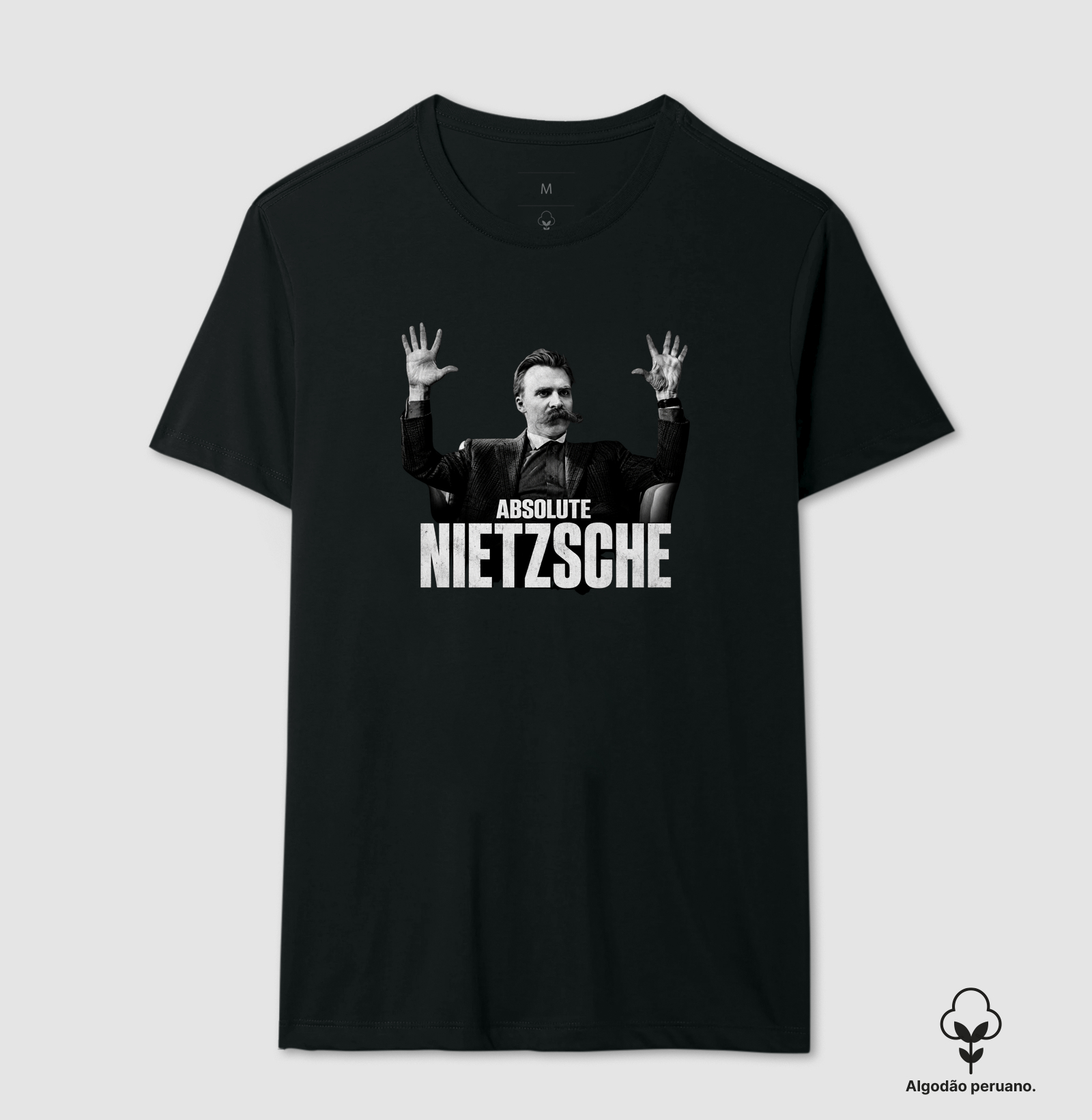 Absolute Nietzsche - Camiseta Algodão Peruano