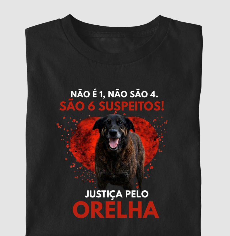 NÃO É 1, NÃO SÃO 4. SÃO 6 SUSPEITOS! JUSTIÇA PELO ORELHA