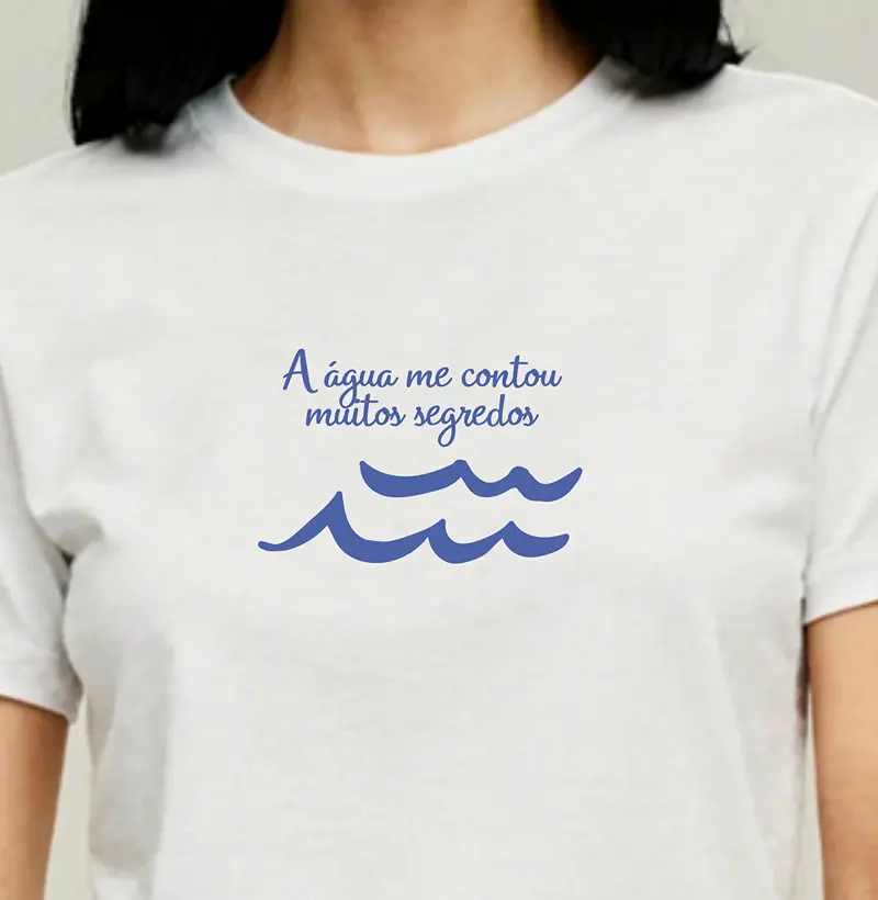 A água me contou muitos segredos