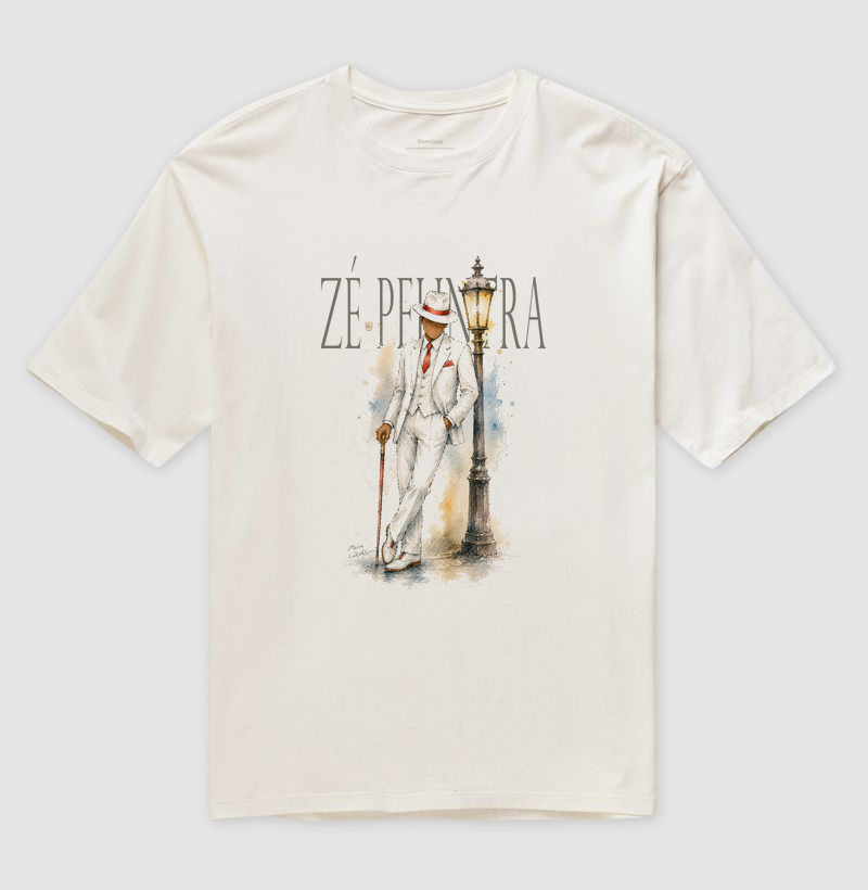 Zé Pelintra Meu Protetor Maria Patuá - Camiseta Oversized