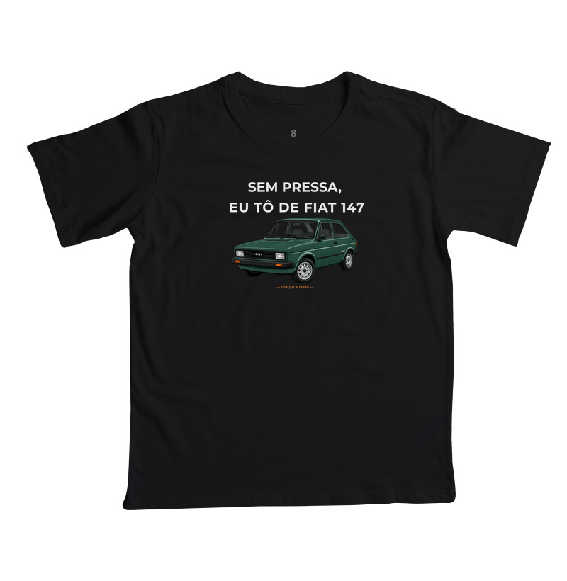 Sem pressa, eu tô de Fiat 147 - Verde