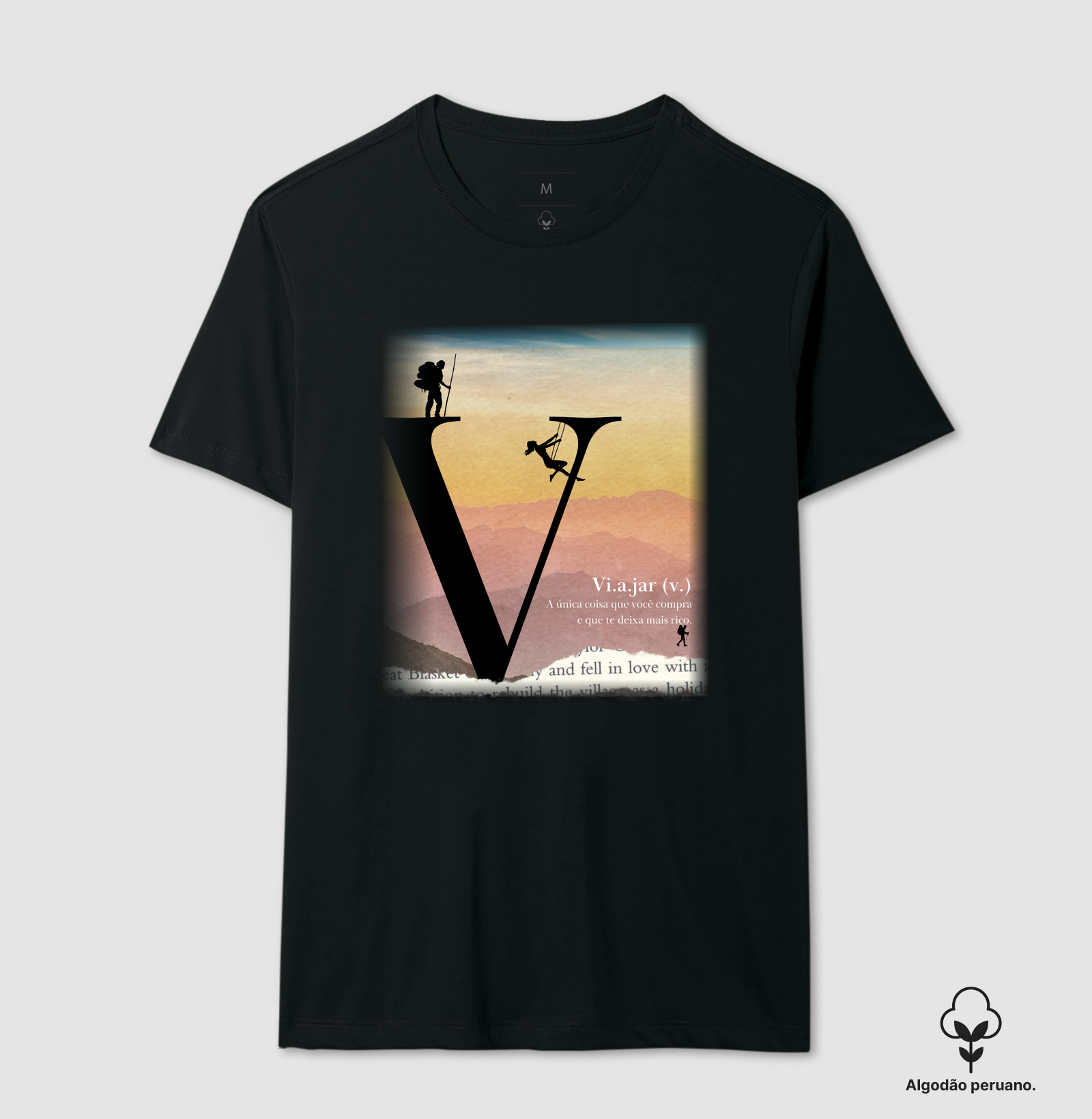 Camiseta Vi.a.jar (v.) – A Única Coisa que Você Compra e Te Deixa Mais Rico