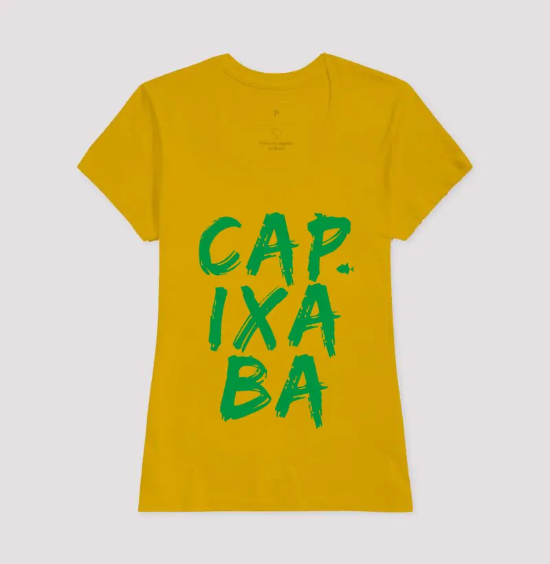 Capixaba Mega Verde e Amarela - Feminina - #28514