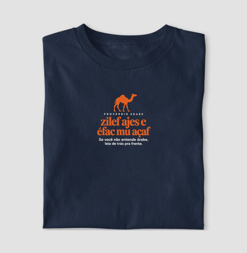 Camiseta Café ao Contrário