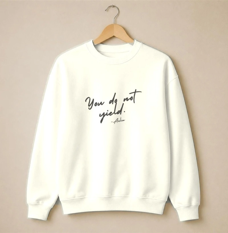 You do not yield quote