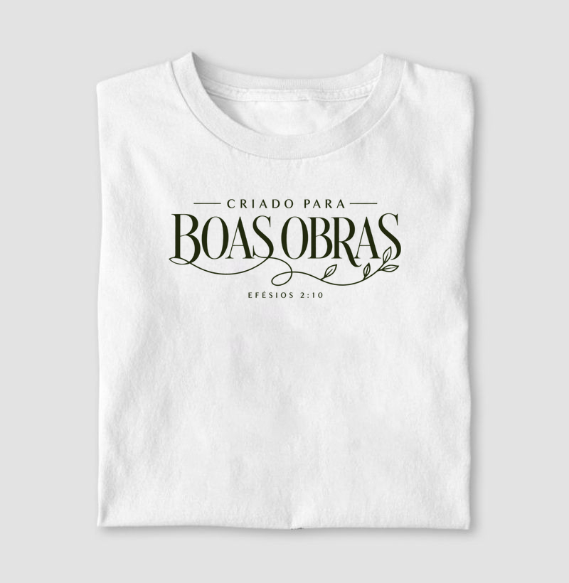 Criado para Boas Obras