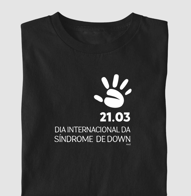 Camiseta 21/03 Dia Internacional Síndrome de Down