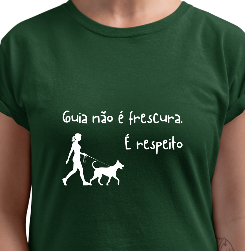 Guia não é frescura é respeito 