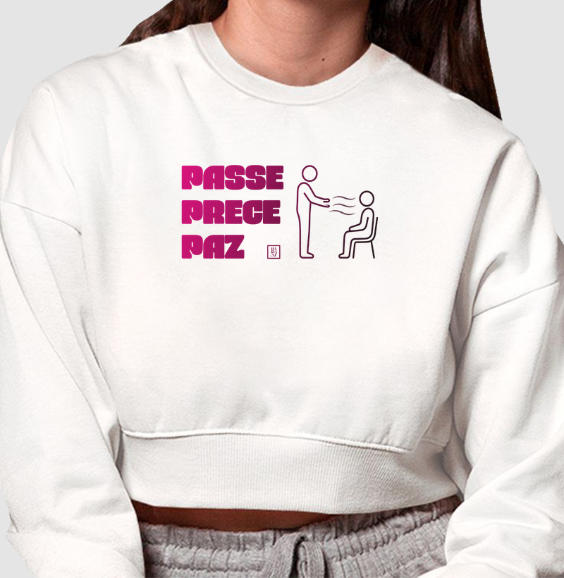 Camiseta Passe, Prece e Paz