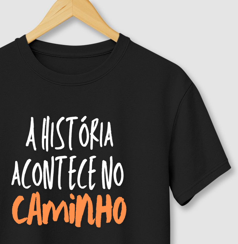 A história acontece no caminho.
