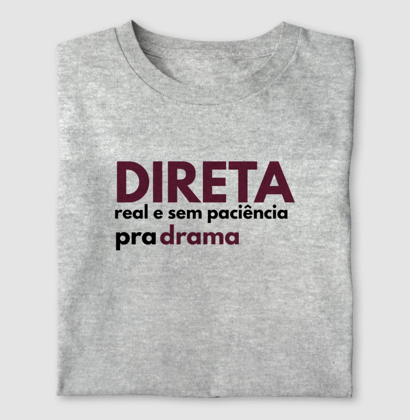 Direta, real e sem filtro