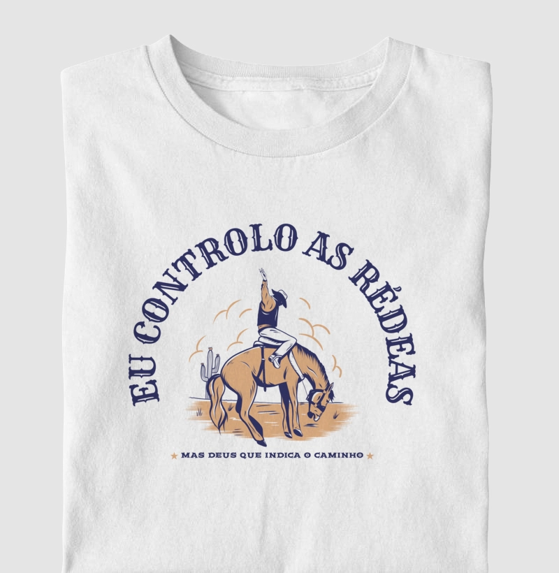 Camiseta Masculina Country Deus Indica o Caminho