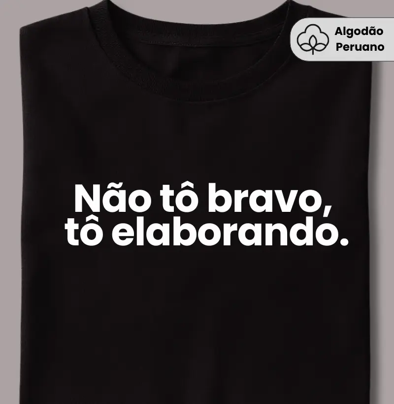 Não Tô Bravo, Tô Elaborando