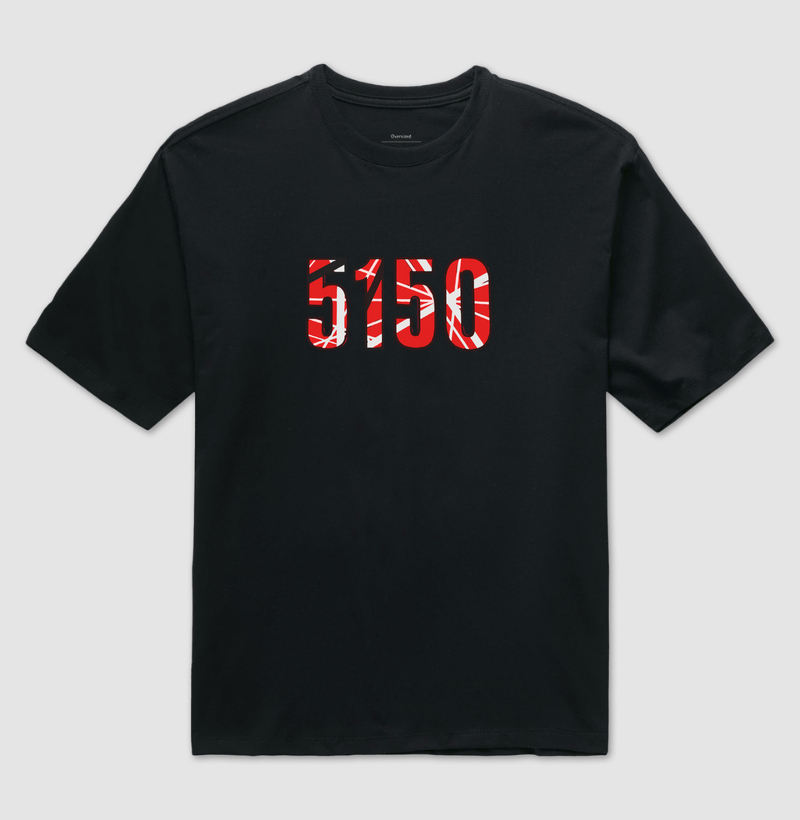 5051 - Red with Black Stripes