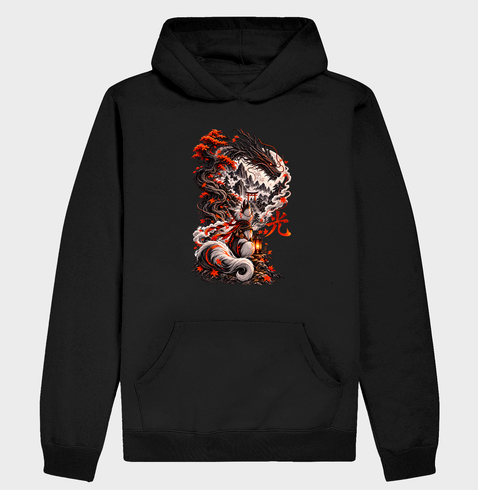 HIKARI - ATÉ ONDE A LUZ ALCANÇA - Hoodie Moletom
