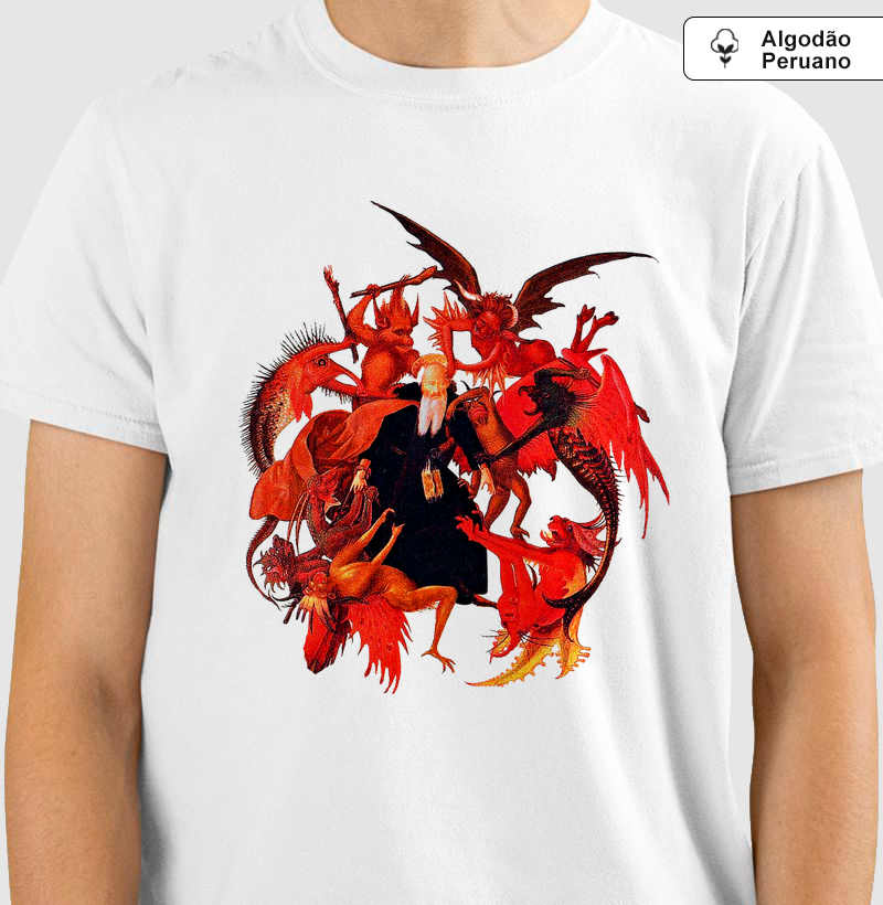 Camiseta Michelangelo Arte Renascentista Premium