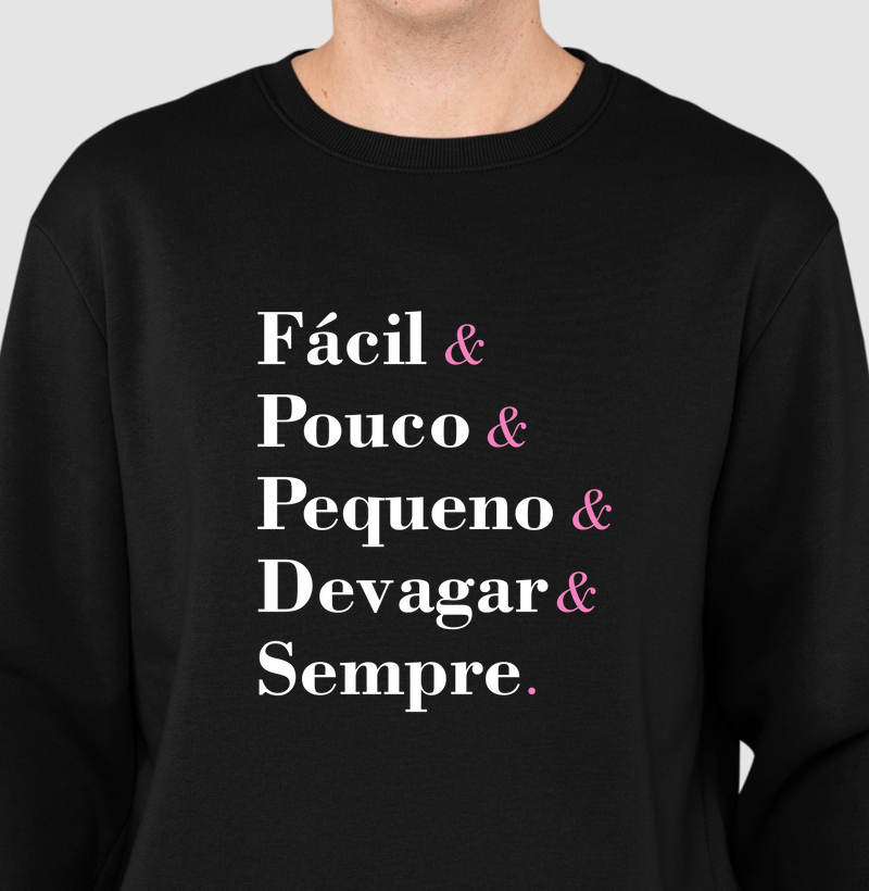 Fácil Pouco Pequeno Devagar Sempre