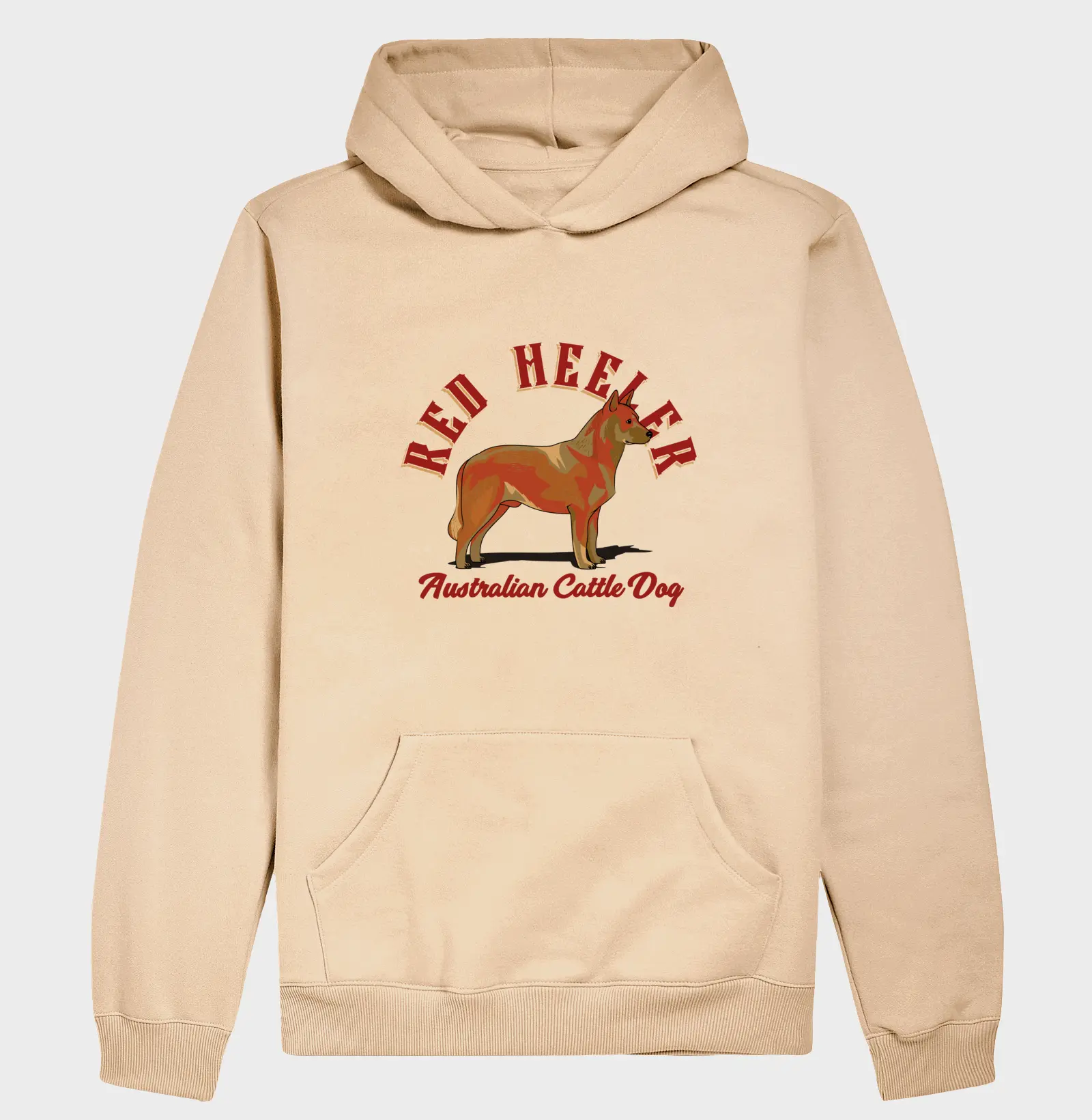 Hoodie Moletom Australian Cattle Dog Red