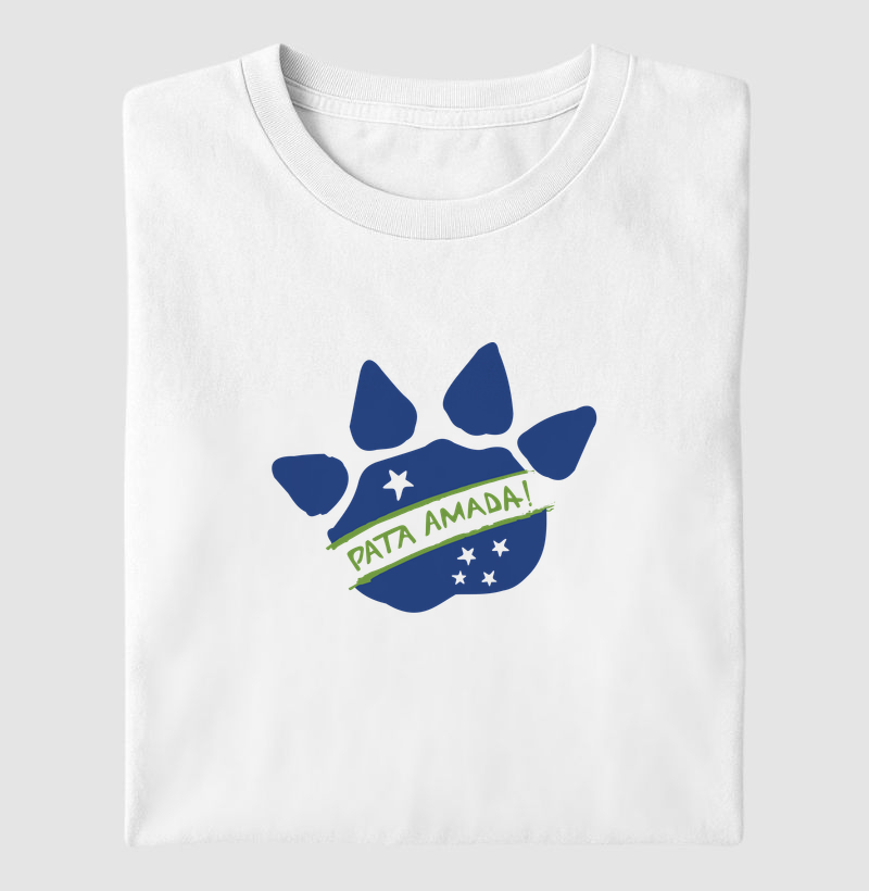 Camiseta Masculina Camaleão - Bandeira do Brasil