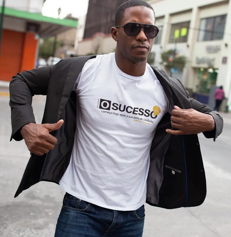 T-Shirt Zona de Conforto - Branca