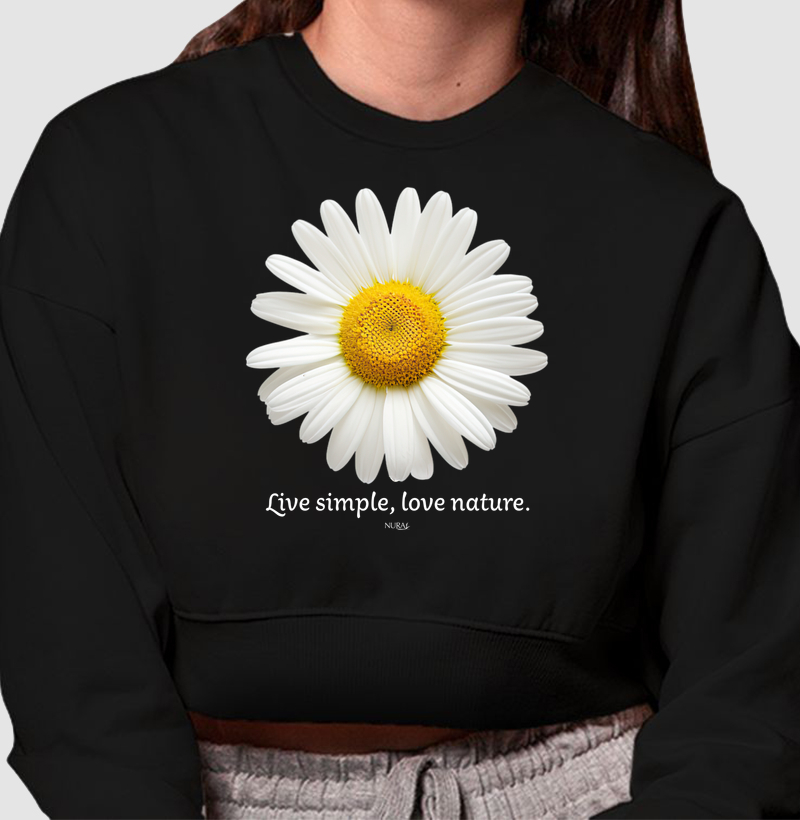 Viva simples, ame a natureza