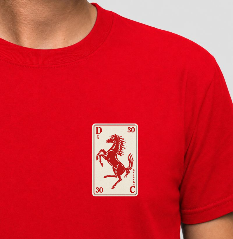 Camiseta Carta do Cavalo 