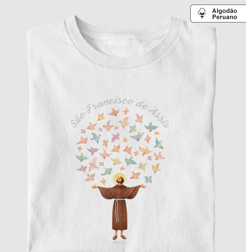 Camiseta São Francisco de Assis