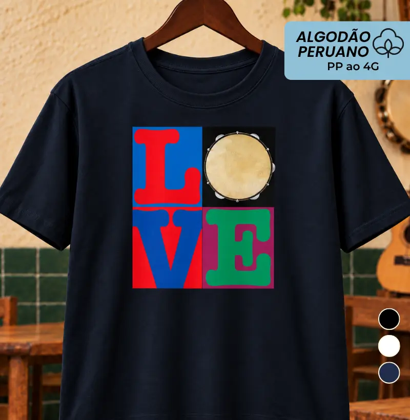 Love - Camiseta Algodão Peruano